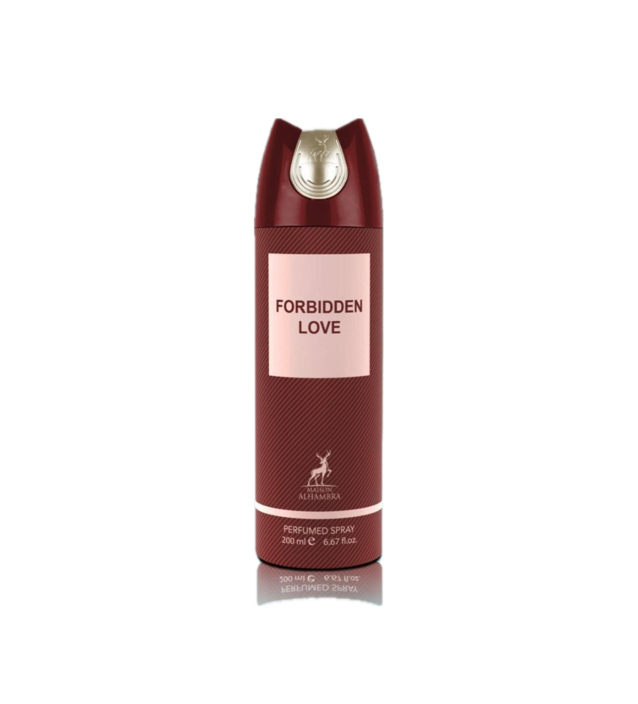 (12 PACK) FORBIDDEN LOVE BODY SPRAY MAISON ALHAMBRA 200ML