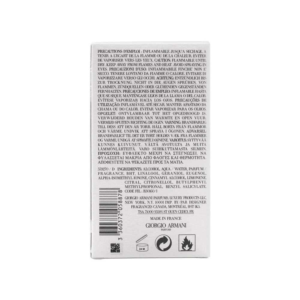 GIORGIO ARMANI Acqua Di Gio Men Eau-de-toilette, 3.4-Fluid Ounce