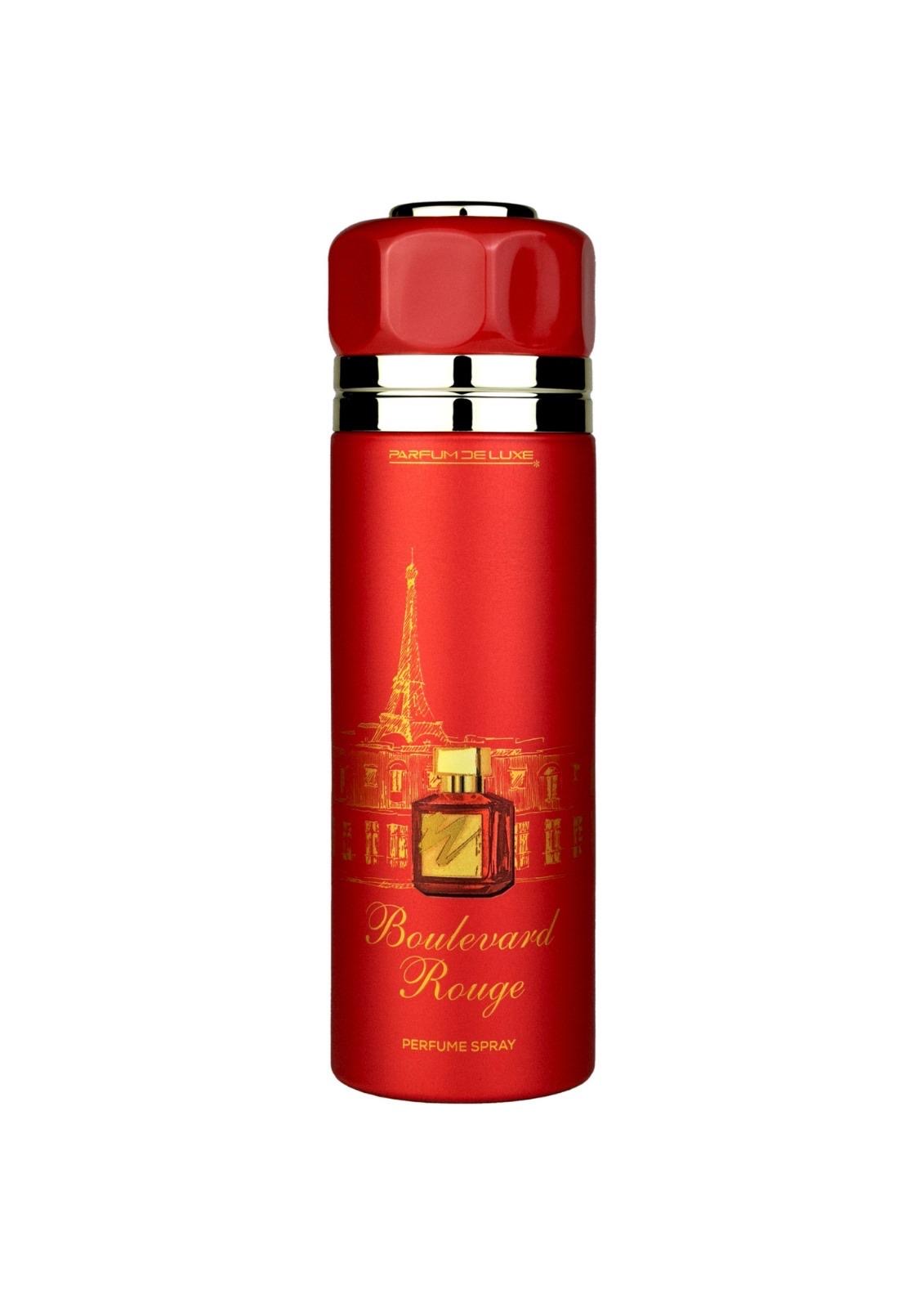 (12 PACK) BOULEVARD ROUGE 200ML BODY SPRAY