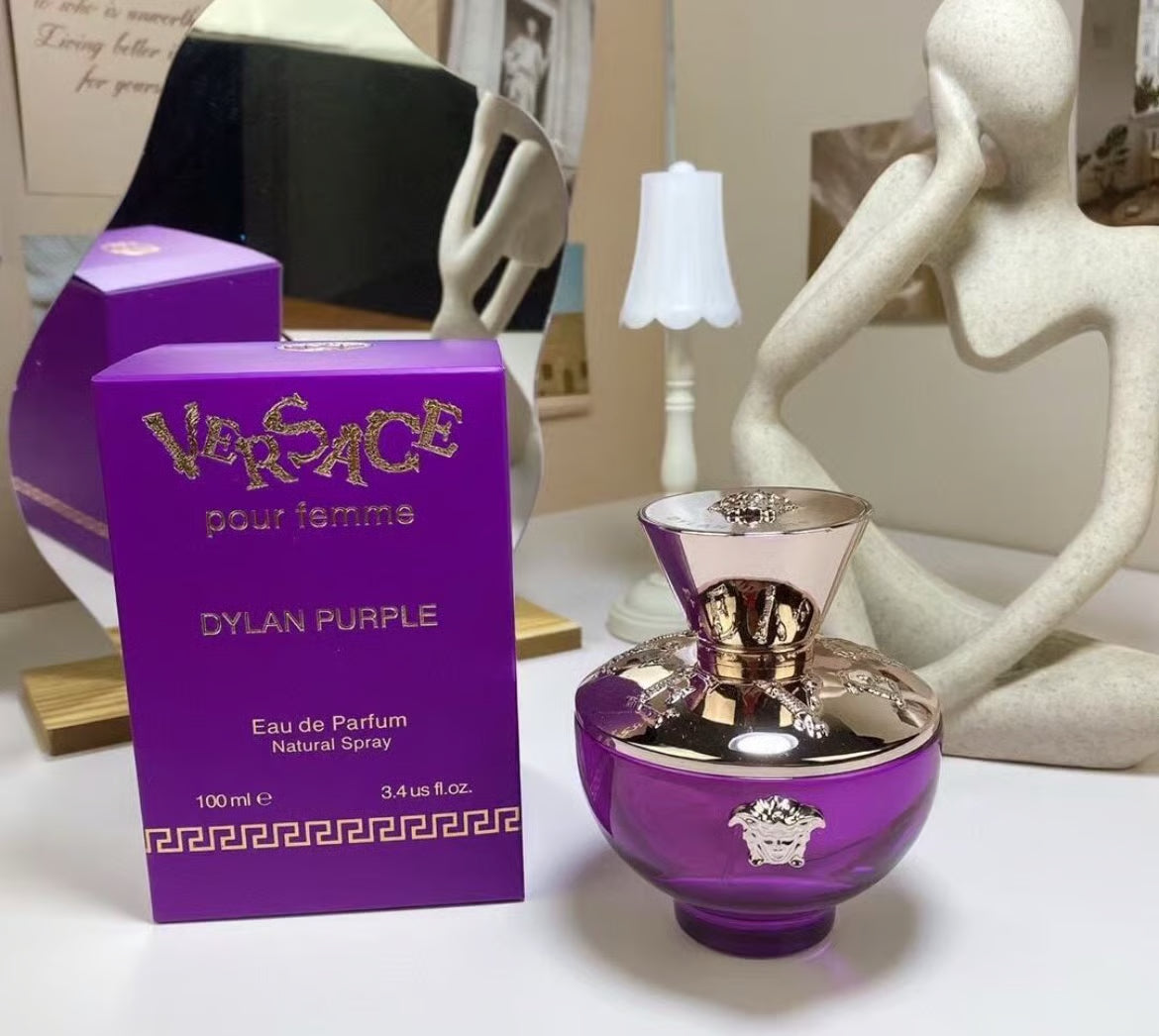 Versace Dylan Purple Pour Femme Eau de Parfum 3.4oz / 100ml Sealed & New