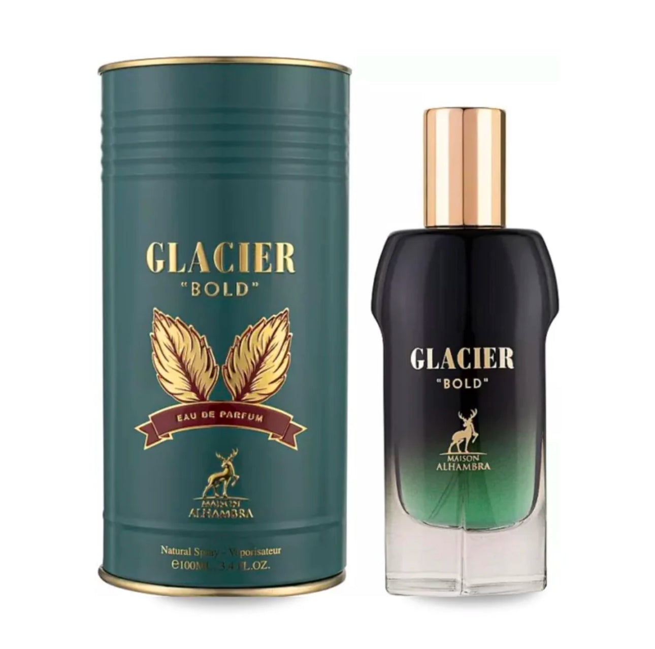 GLACIER BOLD MEN EDP - 100ML (3.40z) By MAISON AL HAMBRA