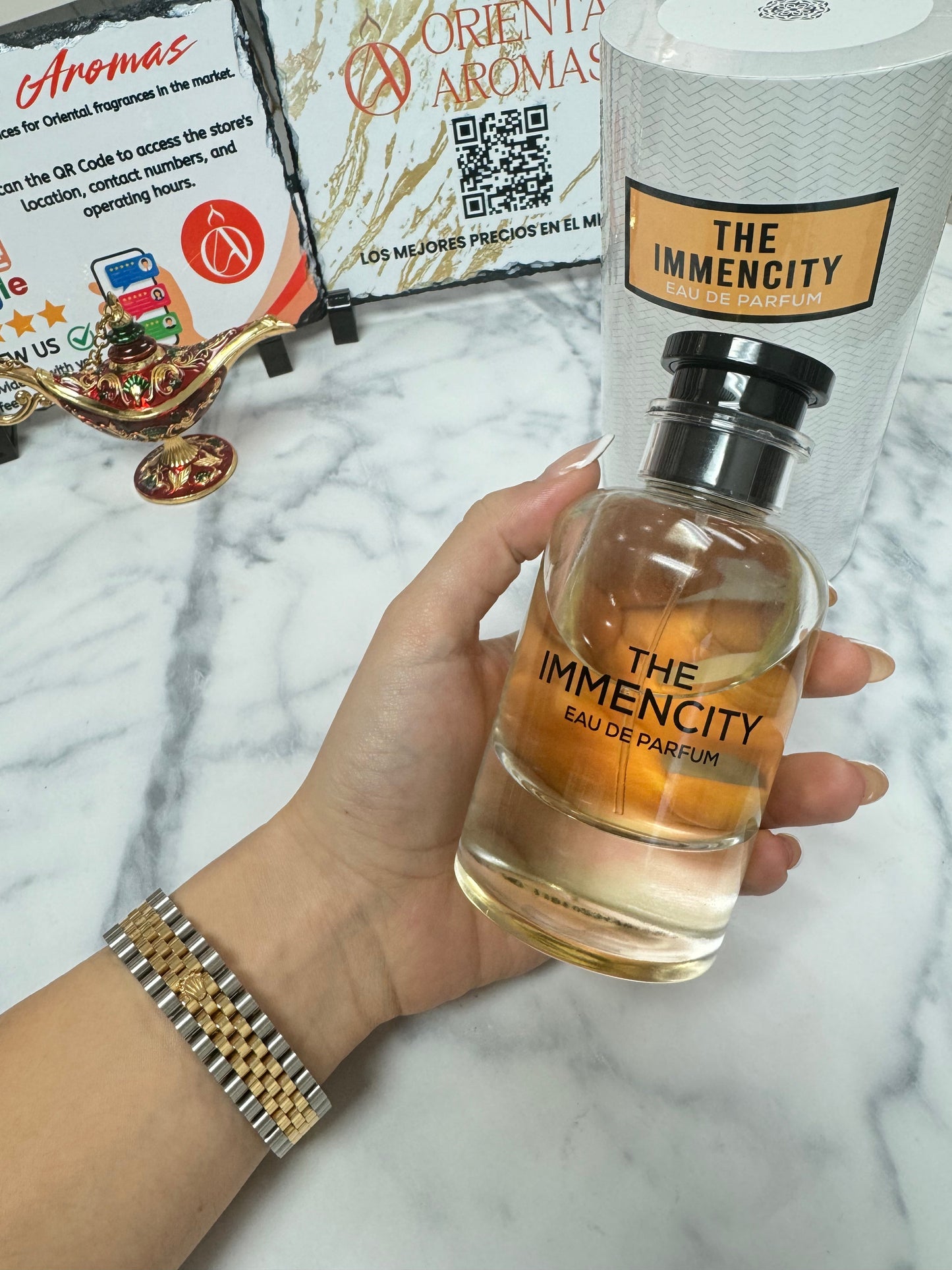 THE IMMENCITY EDP MEN - 100ML (3.4 0Z) BY MILESTONE [HARDBOX]