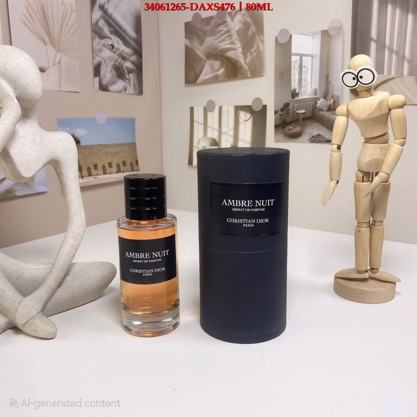Modern Luxury Fragrance with Artistic Touch