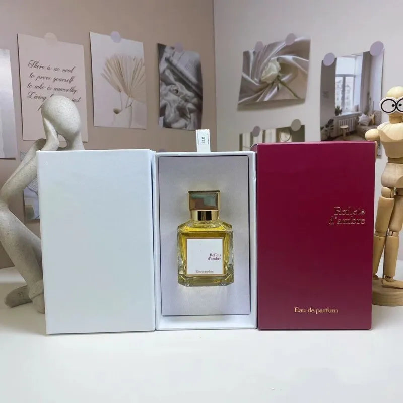 Long-Lasting Delicate Scent Perfume for Women, reflets dambre Spray Eau de Parfum, Unisex Fragrance, Factory Direct, 2024 Delivery