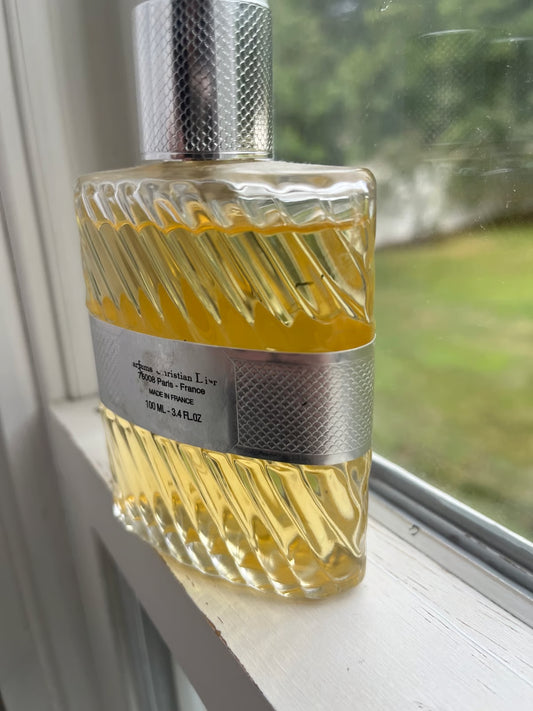 Christian Dior Eau Savage 3.4 fl oz 100 ml vintage bottle