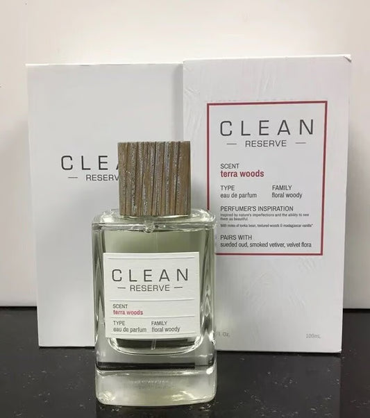 Clean Reserve Scent Terra Woods, Eau De Parfum 3.4oz As Pictured 3LA