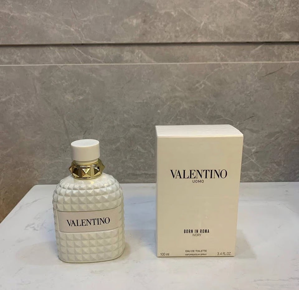 Valentino Uomo Born in Roma Ivory Eau de Toilette 3.4 oz