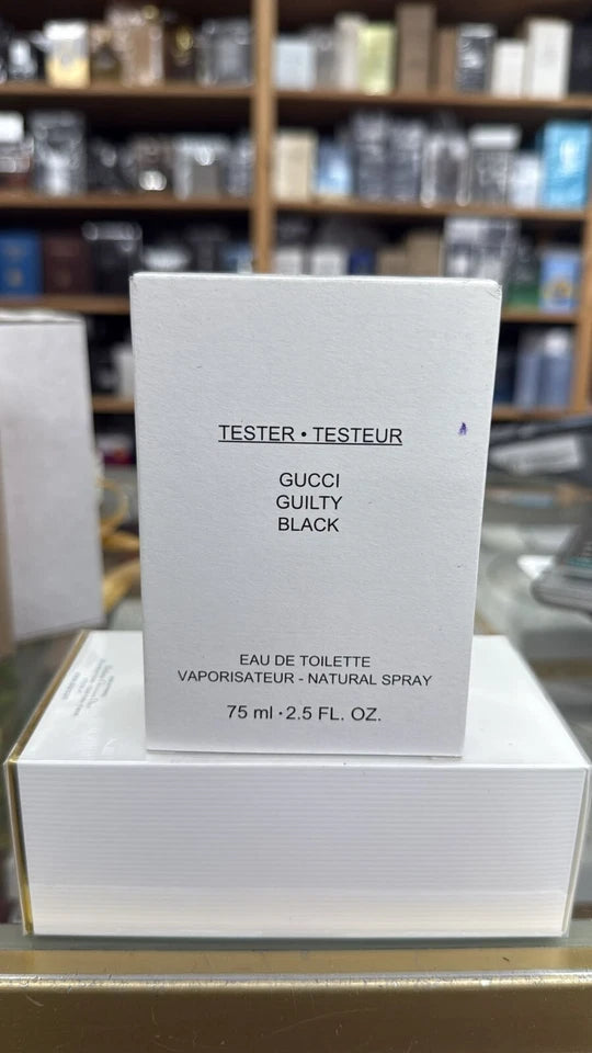 Gucci Guilty Black Women Eau De Toilette Tester Box 75ml/2.5oz
